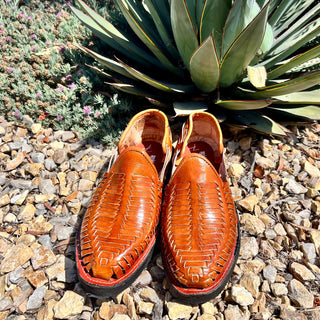 "Luis" Men's Classic huaraches - Honey