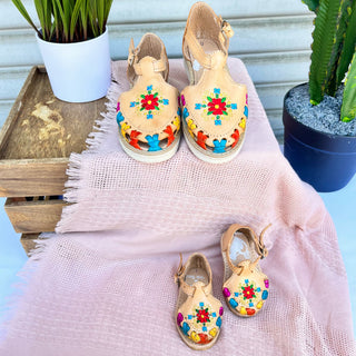 "Ava"- Infant Colorful Huaraches