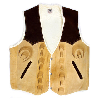 Leather Vest- Rooster Design