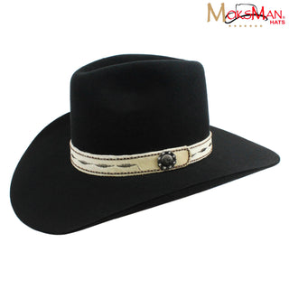 Natalia 100X Moksman Woman's Wool Hat - Black