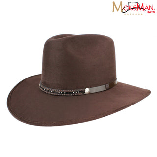 Charlie Moksman Suede Hat - Café
