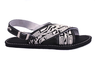 "Alfredo" Men's Cruzado Huaraches - Black