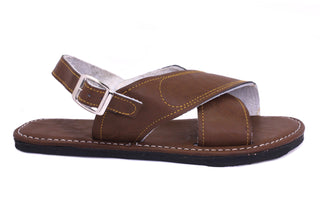 "Carlos" Men's Cruzado Huaraches - Brown