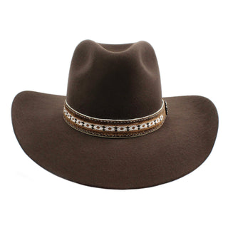 Natalia 100X Moksman Woman's Wool Hat - Café