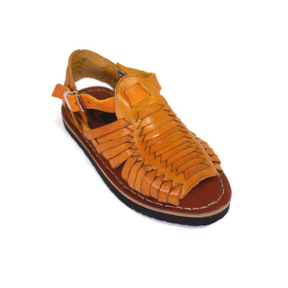 "Miguel" Boy's Opened Toed Huaraches - Honey