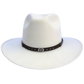 Charlie Moksman Suede Hat - Hueso