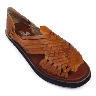 "Eduardo" Men's Pachuco Huaraches - Honey