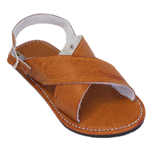 "Carlos" Men's Cruzado Huaraches - Honey Brown