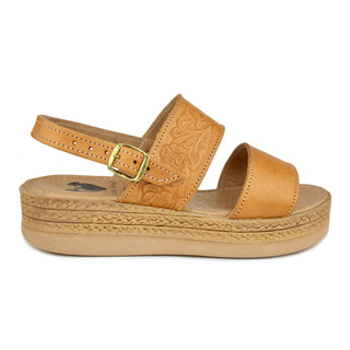 "Elena" 2.0 Women's Platform Sandal - Honey