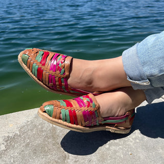 "Frida" Women's Colorful Huaraches