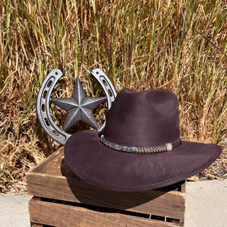 Charlie Moksman Suede Hat - Café