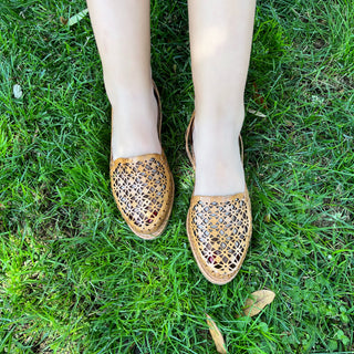 "Ximena" Women's Huaraches - Honey