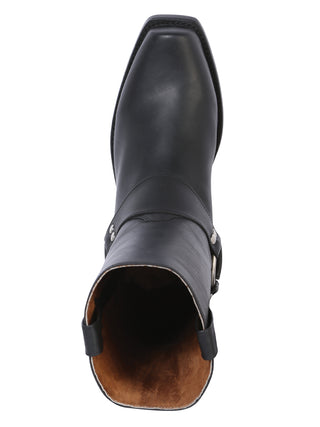 El General Biker Boot - Waxy Black