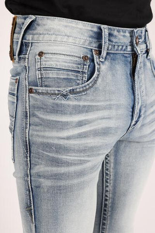 Platini Holt Men's Light Blue Boot Cut Jeans