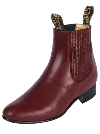 El Besserro Charro Boot - Leather Wine