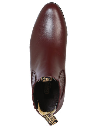 El Besserro Charro Boot - Leather Wine