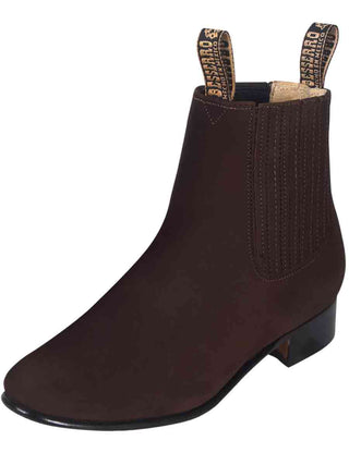 El Besserro Charro Boot - Dark Brown Nobuck