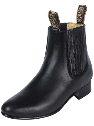 El Besserro Charro Boot - Leather Black