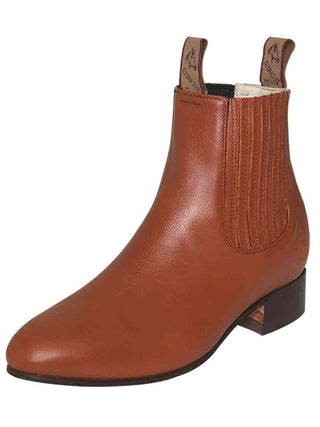 El Canelo - Charro Ankle Boot   - Atlas Maple