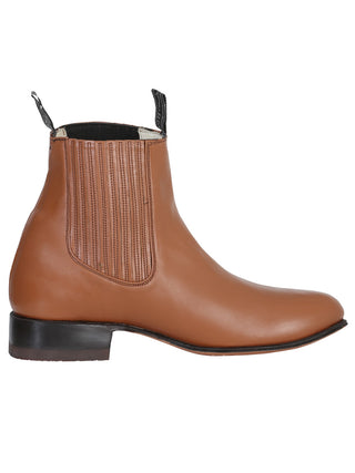 El Canelo - Charro Ankle Boot   - Atlas Maple