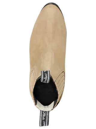 El Canelo - Charro Ankle Boot   - Atlas Sand