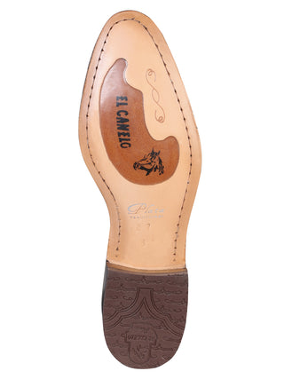 Canelo Charro Boot Suede In Bone