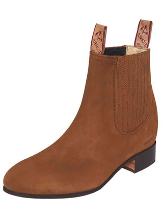 Canelo Charro Boot - Leather  Nobuck Topo