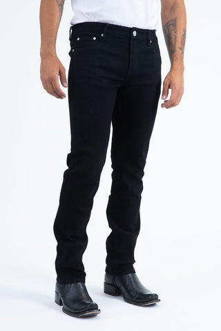 Platini Men's Denim Pants- Black
