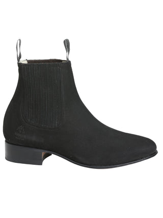 Canelo Charro Boot - Black Nobuck