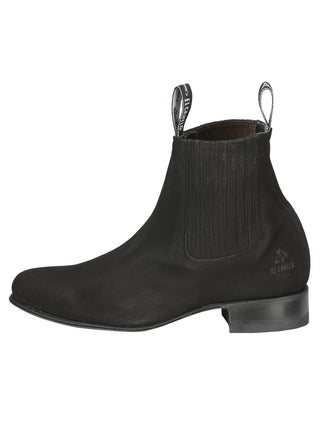 Canelo Charro Boot - Black Nobuck