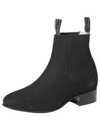 Canelo Charro Boot - Black Nobuck
