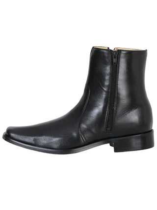 EL Besserro Dress Boot - Leather Black