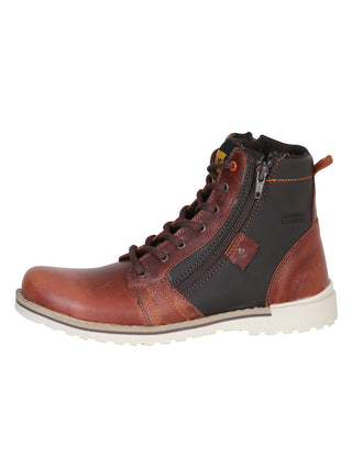 Procliff Protection Pull Up Work Boot- Wine