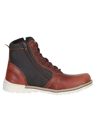 Procliff Protection Pull Up Work Boot- Wine