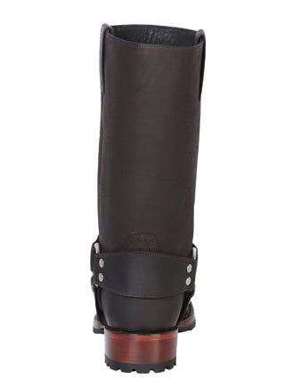 El General Biker Boot - Crazy Dark Brown