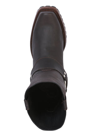 El General Biker Boot - Crazy Dark Brown
