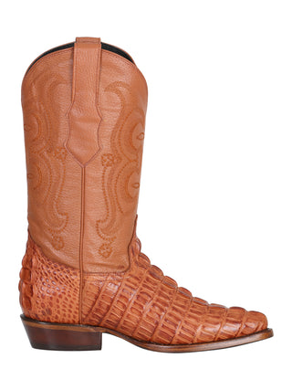 Cowboy boot  El Senor de los Cielos - Caiman  - Cognac