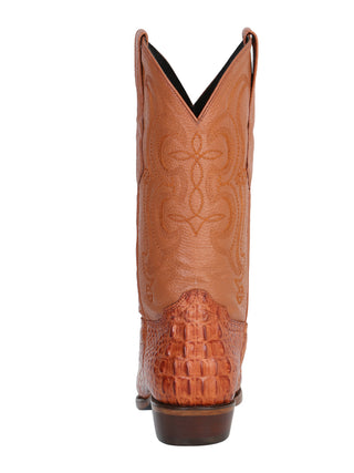 Cowboy boot  El Senor de los Cielos - Caiman  - Cognac