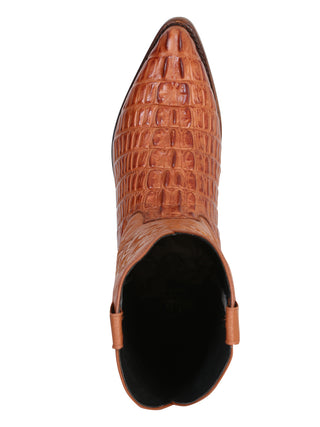 Cowboy boot  El Senor de los Cielos - Caiman  - Cognac