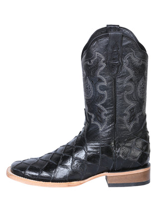 El General Rodeo Boot - Imit Pirarucu - Black