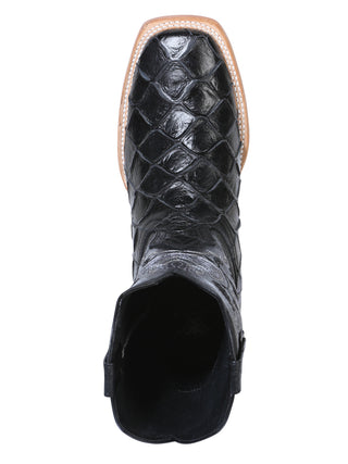 El General Rodeo Boot - Imit Pirarucu - Black