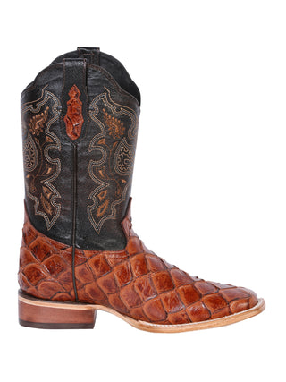El General Rodeo Boot - Imitación  Pirarucu - Cognac