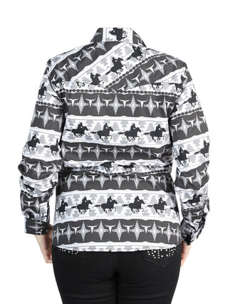 El General  -  Casual Long-Sleeve Shirt  - Black