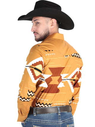 El General - Casual Long Sleeve Shirt - Taupe