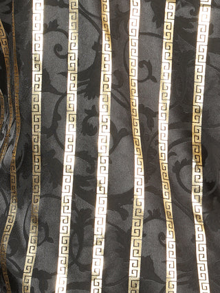 El General Black/Gold Casual Long-Sleeve Shirt