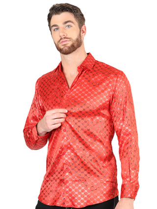 El General Red Casual Long-Sleeve Shirt