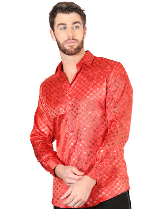 El General Red Casual Long-Sleeve Shirt