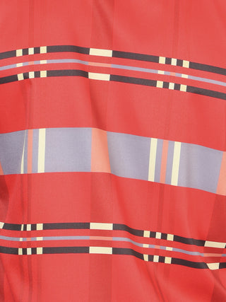 El General Red Casual Long-Sleeve Shirt