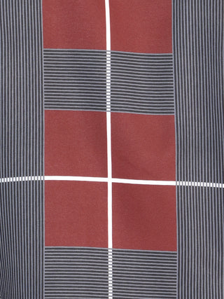 El General Burgundy Casual Long-Sleeve Shirt