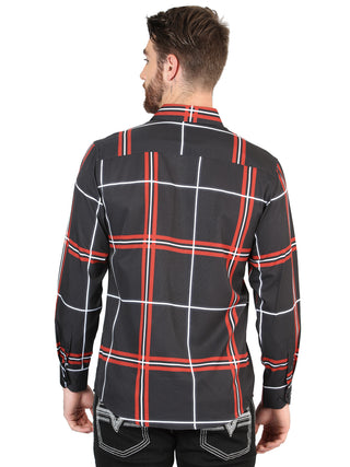 El General Black Casual Long-Sleeve Shirt